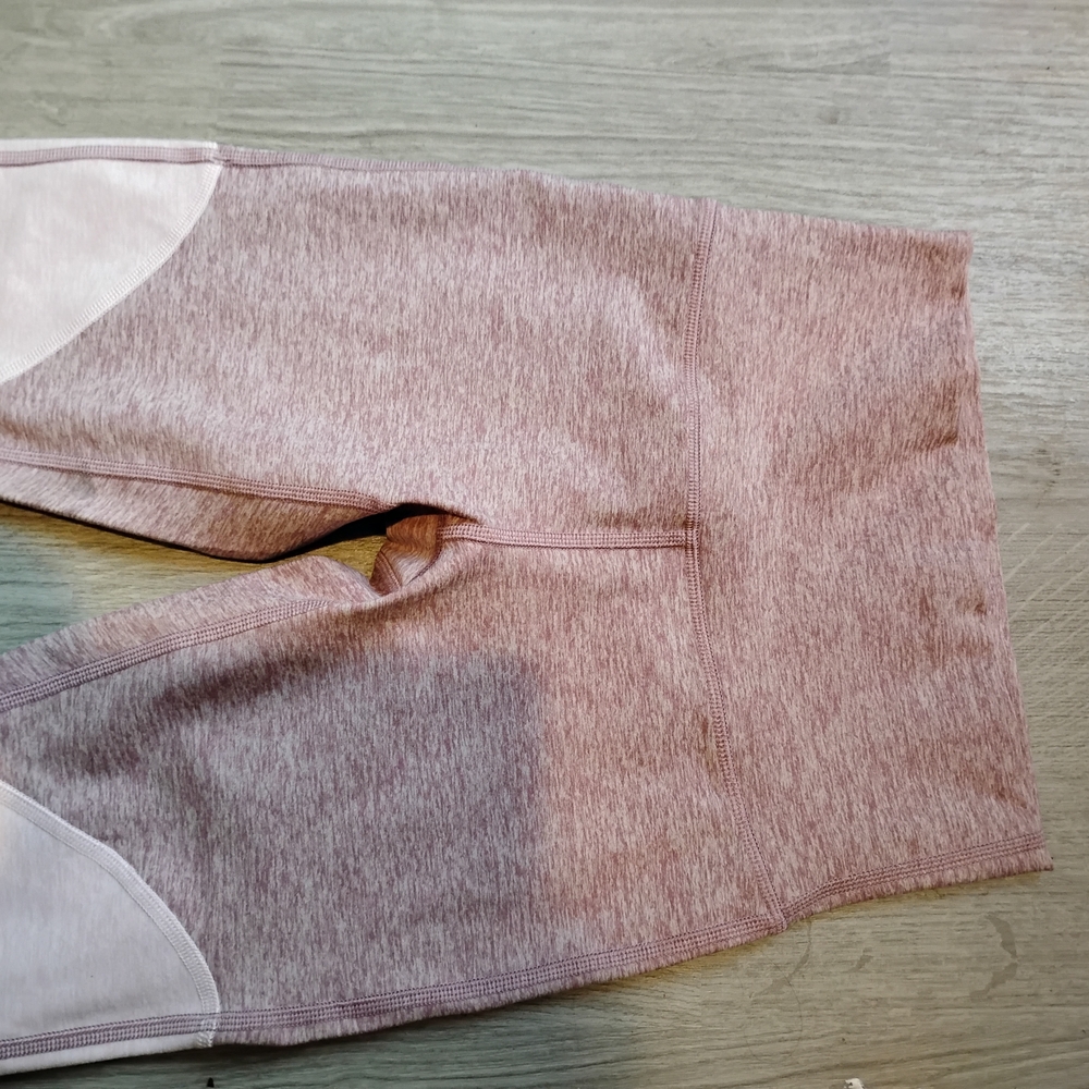 Pink and White Leggings
